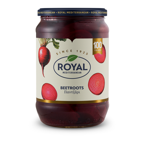 Beetroots sliced