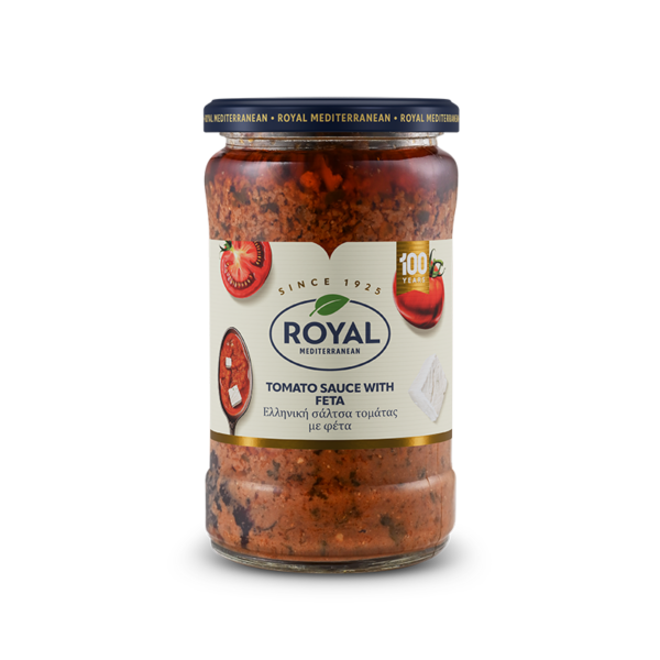 Tomato sauce with feta