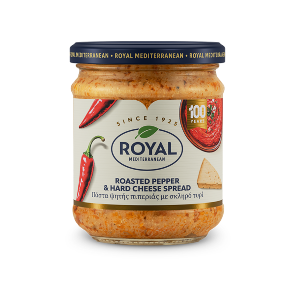 Roasted pepper & hard cheese spread