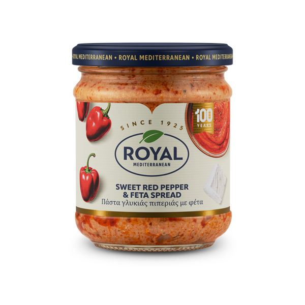 Sweet red pepper & feta spread